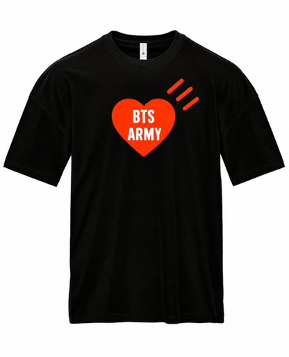 BTS ARMY or ARMY MADE Heart Tee ❤️