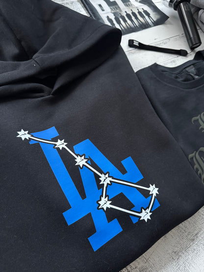 LA Big Dipper 7 Black Heavyweight Hoodie