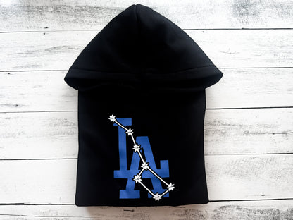 LA Big Dipper 7 Black Heavyweight Hoodie