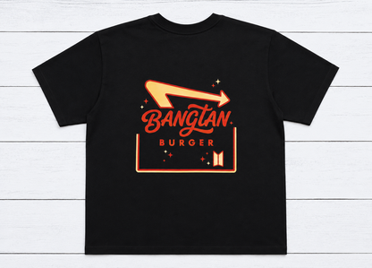 Adult Bangtan Burger Tee